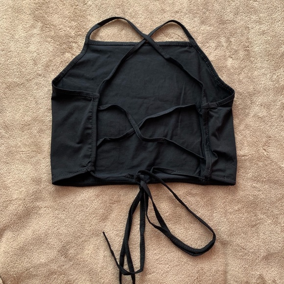 California dream cross back crop top - Picture 2 of 3